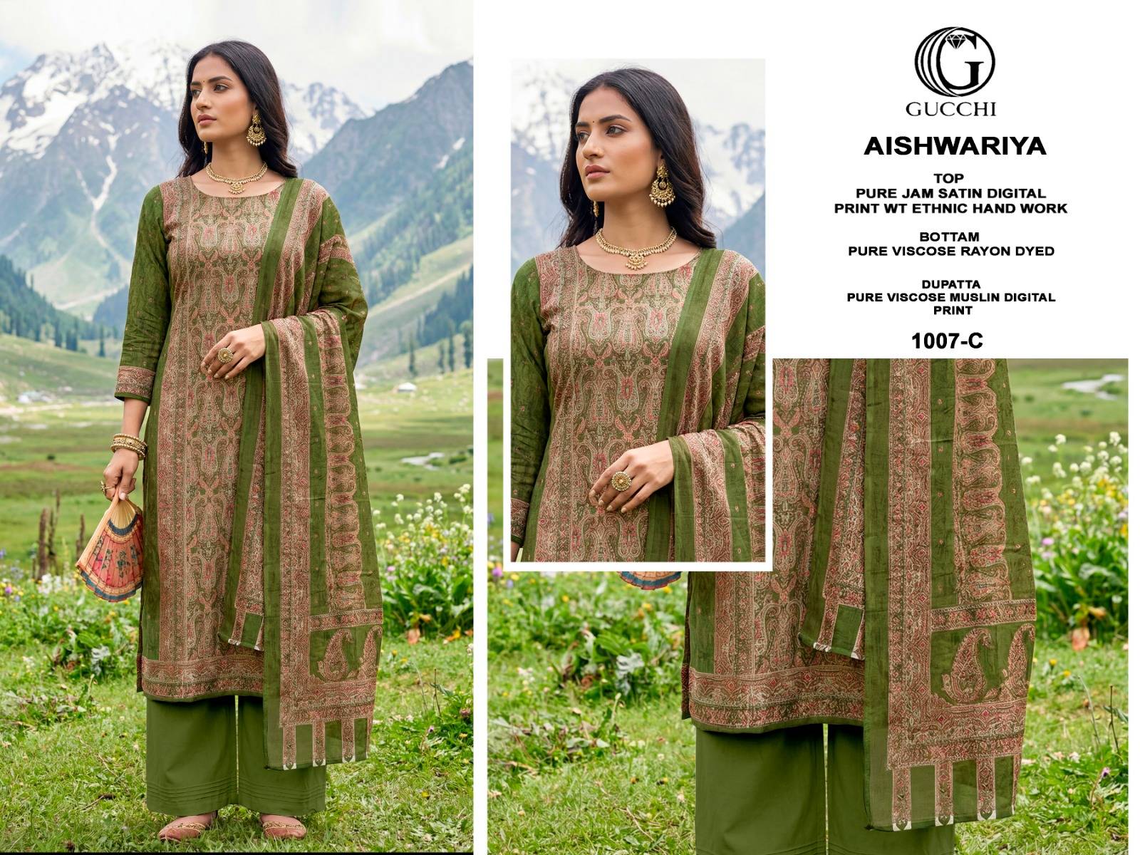 AISHWARIYA – 1007 by Fashid 1007A TO 1007E SERIES 